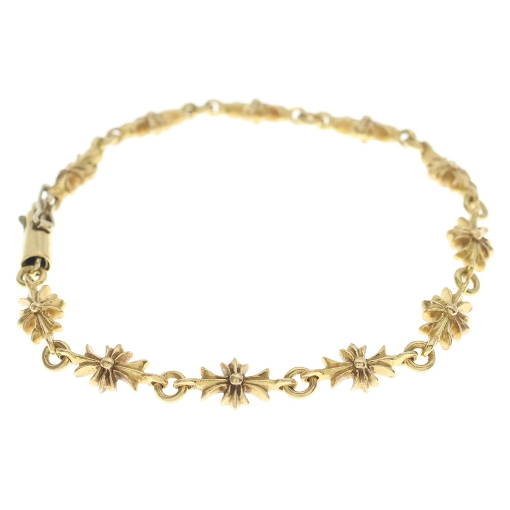 CHROME HEARTS(クロムハーツ) 22K TNY E CH PLS タイニーE CHプラス ブレスレット ゴールド