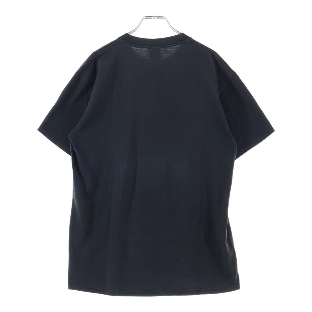 STUSSY(ステューシー) 00s VINTAGE OLD LOGO PRINT TEE メキシコ製 黒タグ 両面プリント半袖Tシャツ ブラック