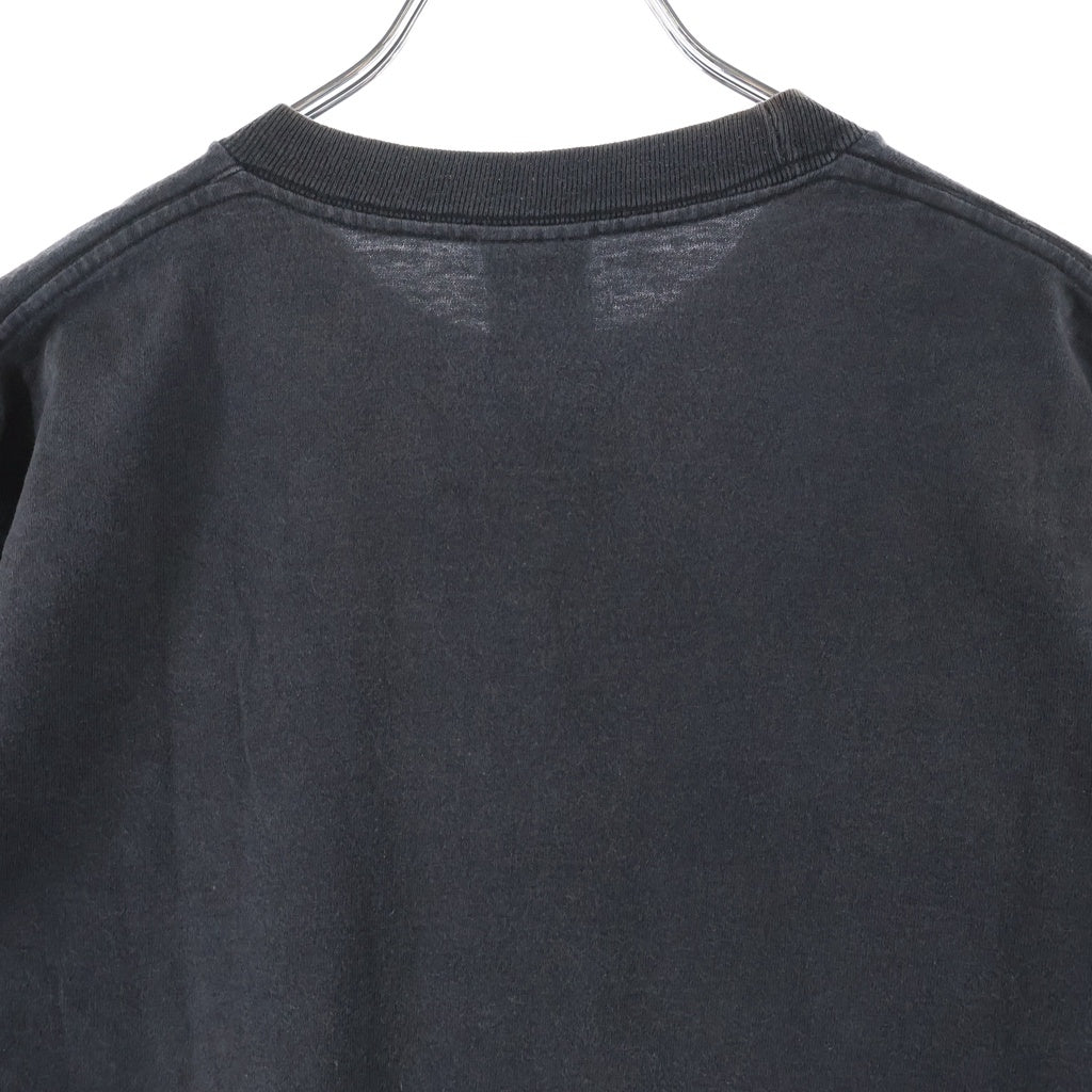 STUSSY(ステューシー) 00s VINTAGE OLD LOGO PRINT TEE メキシコ製 黒タグ 両面プリント半袖Tシャツ ブラック