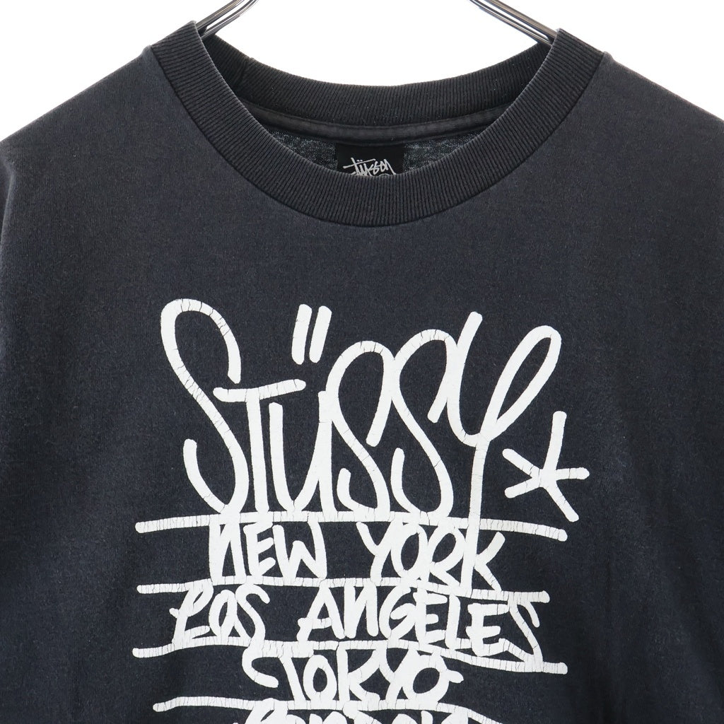 STUSSY(ステューシー) 00s VINTAGE OLD GRAPHIC TEE メキシコ製 黒タグ