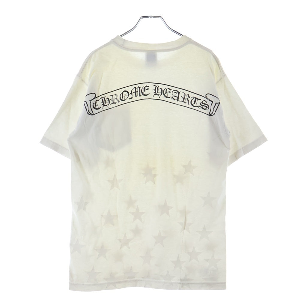 CHROME HEARTS(クロムハーツ) OLD CH T-SHRT オールド ホースシュー スタープリント 半袖Tシャツ カットソー ホワイト