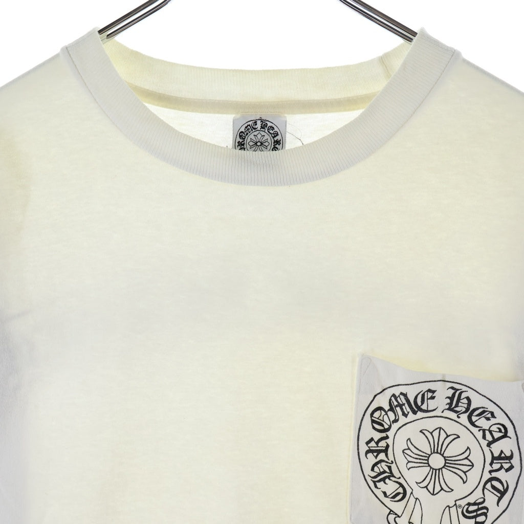 CHROME HEARTS(クロムハーツ) OLD CH T-SHRT オールド ホースシュー スタープリント 半袖Tシャツ カットソー ホワイト
