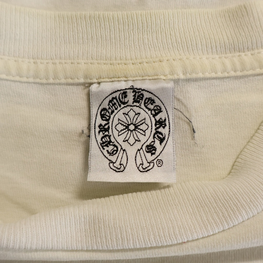CHROME HEARTS(クロムハーツ) OLD CH T-SHRT オールド ホースシュー スタープリント 半袖Tシャツ カットソー ホワイト
