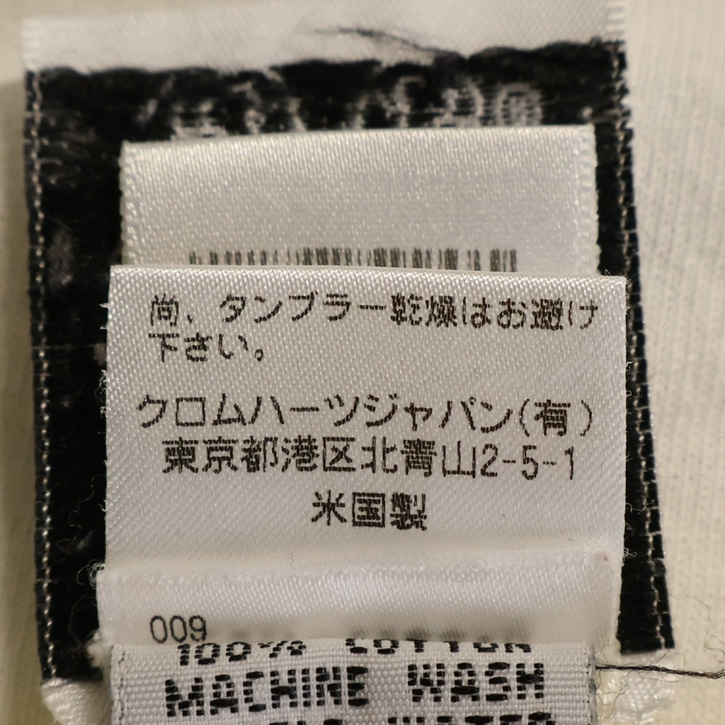 CHROME HEARTS(クロムハーツ) OLD CH T-SHRT オールド ホースシュー スタープリント 半袖Tシャツ カットソー ホワイト