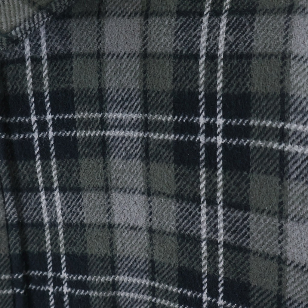 SUPREME(シュプリーム) 23AW Tartan Flannel Hooded Shirt タータンチェック フランネルシャツ ブラック