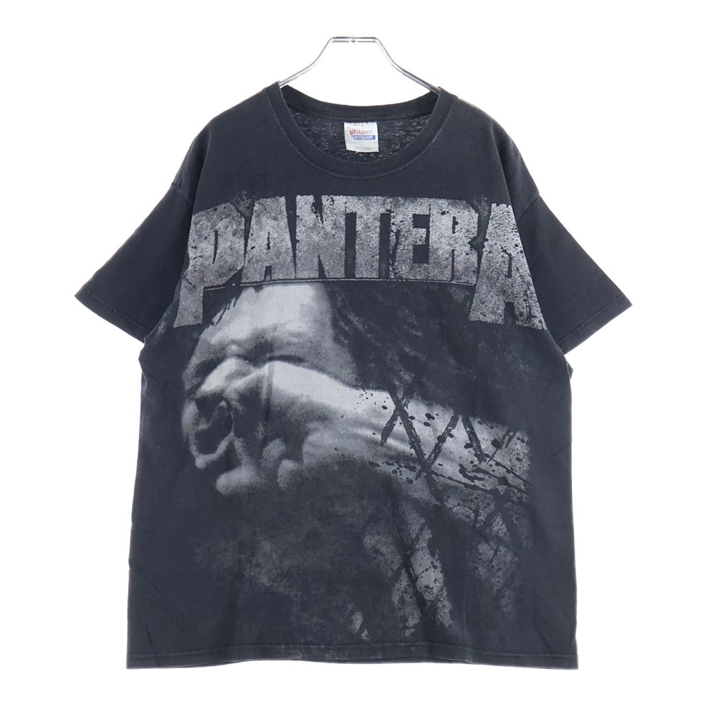 VINTAGE(ヴィンテージ) 90S~00S VINTAGE PANTERA ヴィンテージ パンテラ クルーネック カットソー 半袖Tシャツ ブラック