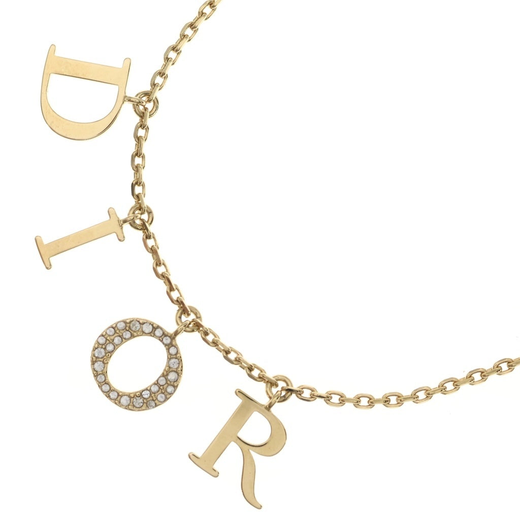 Christian Dior(クリスチャンディオール) レボリューション ロゴデザイン ネックレス ゴールド CD85990 レディース