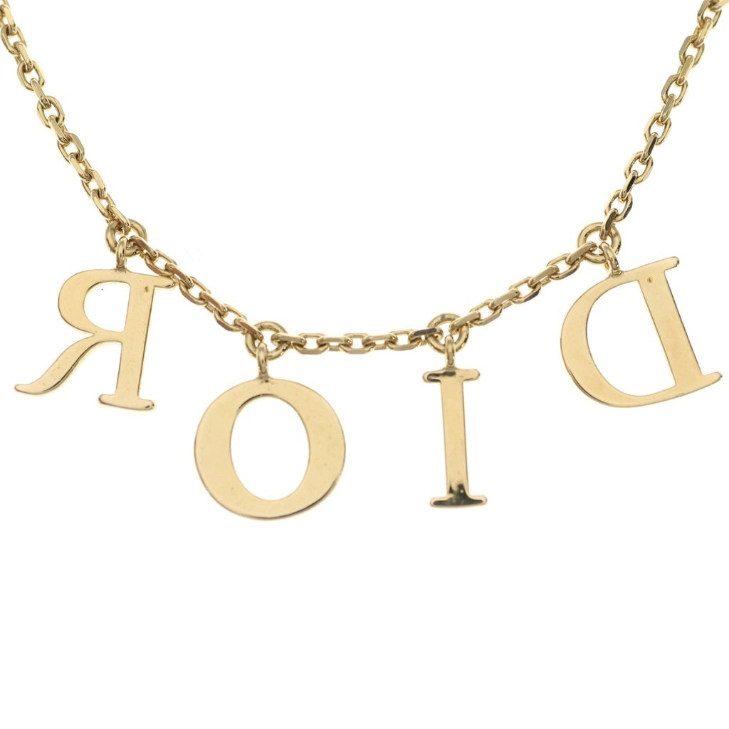 Christian Dior(クリスチャンディオール) レボリューション ロゴデザイン ネックレス ゴールド CD85990 レディース