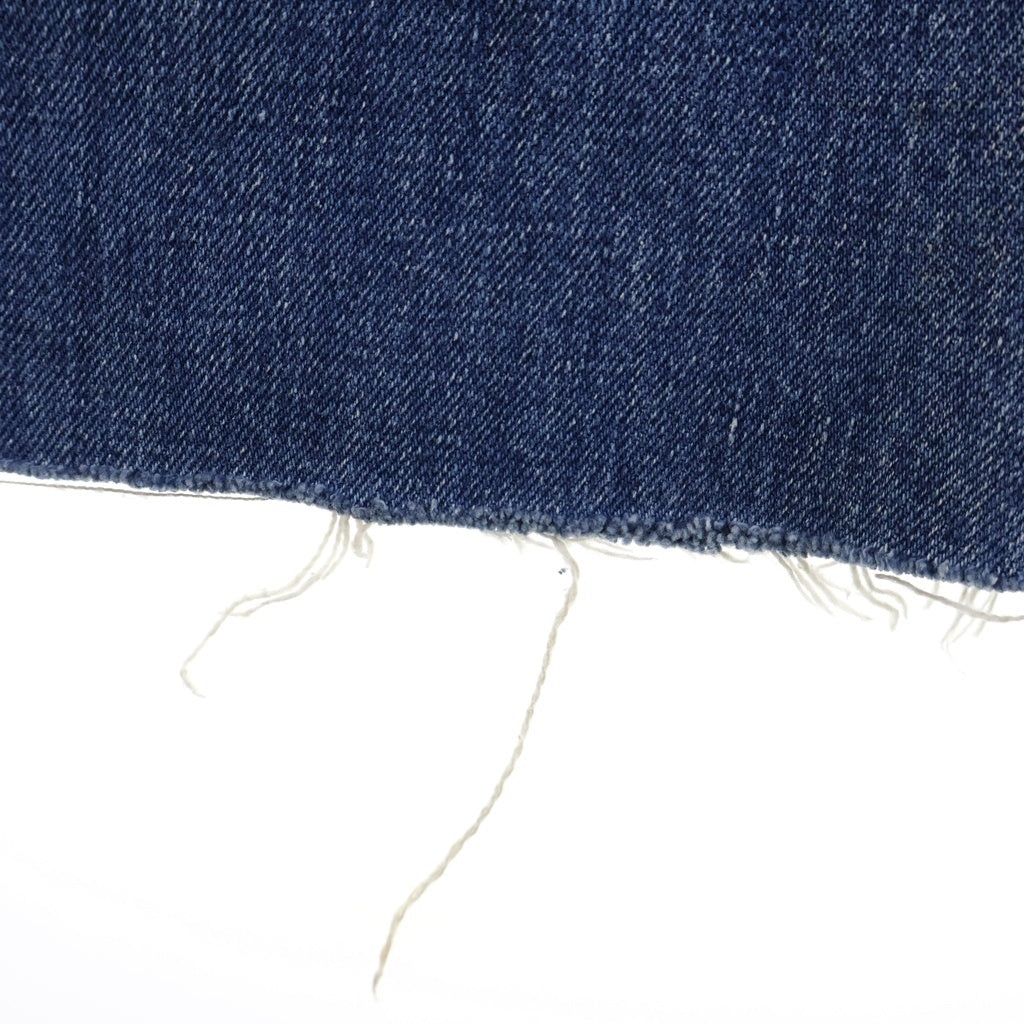Levi's(リーバイス) 80S VINTAGE 20505 ボタン裏8 オレンジタブ 裾カットオフ デニムパンツ ブルー