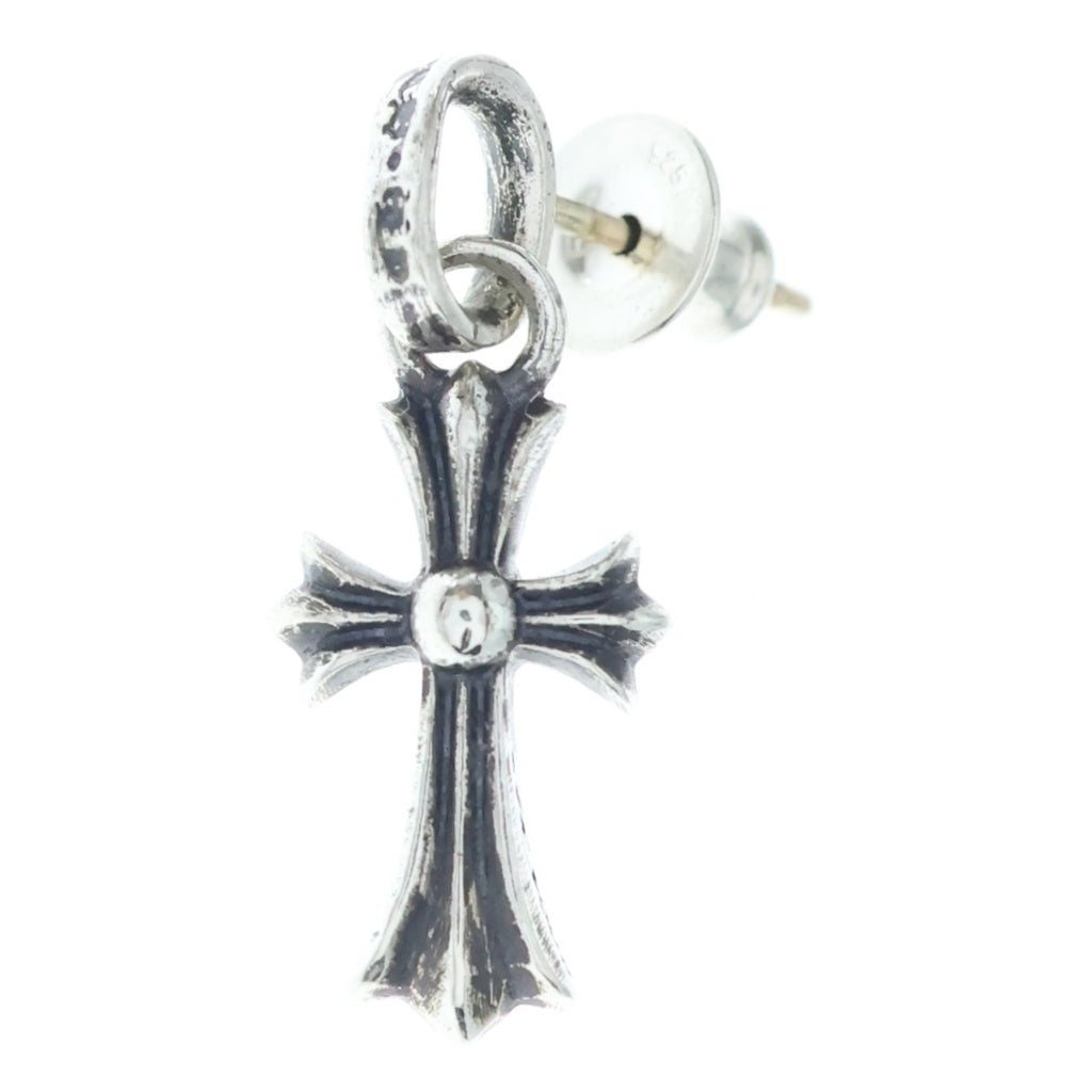 CHROME HEARTS(クロムハーツ) BBY F PPRCHN ベイビーファットクロス ドロップピアス シルバー BCA090