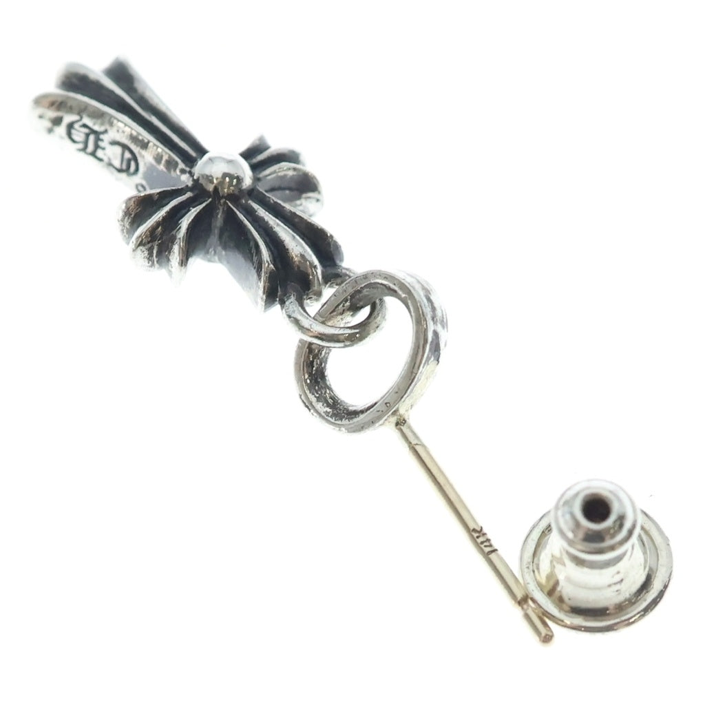 CHROME HEARTS(クロムハーツ) BBY F PPRCHN ベイビーファットクロス ドロップピアス シルバー BCA090