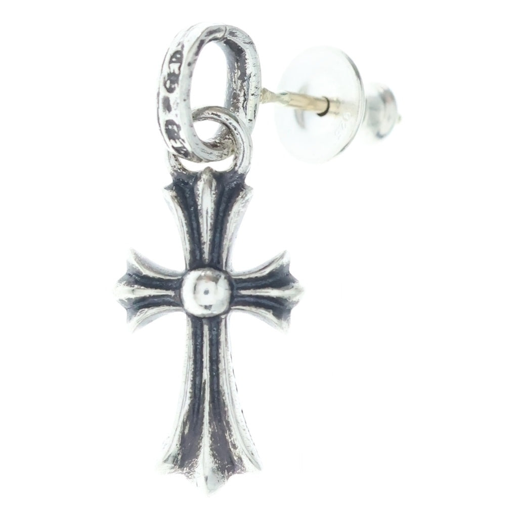 CHROME HEARTS(クロムハーツ) BBY F PPRCHN ベイビーファットクロス ドロップピアス シルバー BCA090