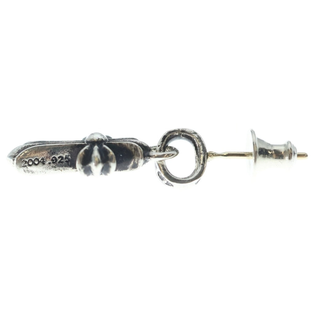 CHROME HEARTS(クロムハーツ) BBY F PPRCHN ベイビーファットクロス ドロップピアス シルバー BCA090