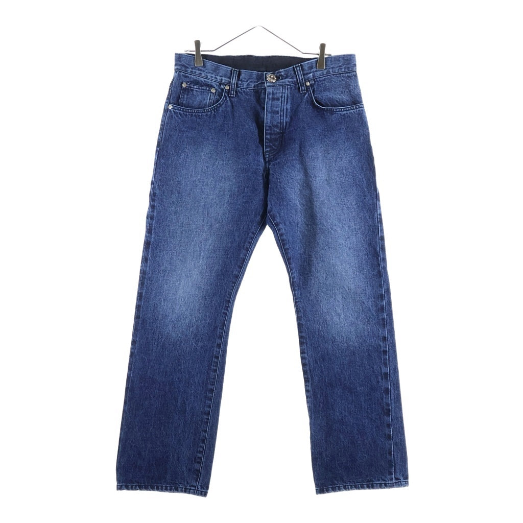 CHROME HEARTS(クロムハーツ) JEAN STRTLG FBRC CHクロス ホースシューボタン デニムパンツ インディゴ