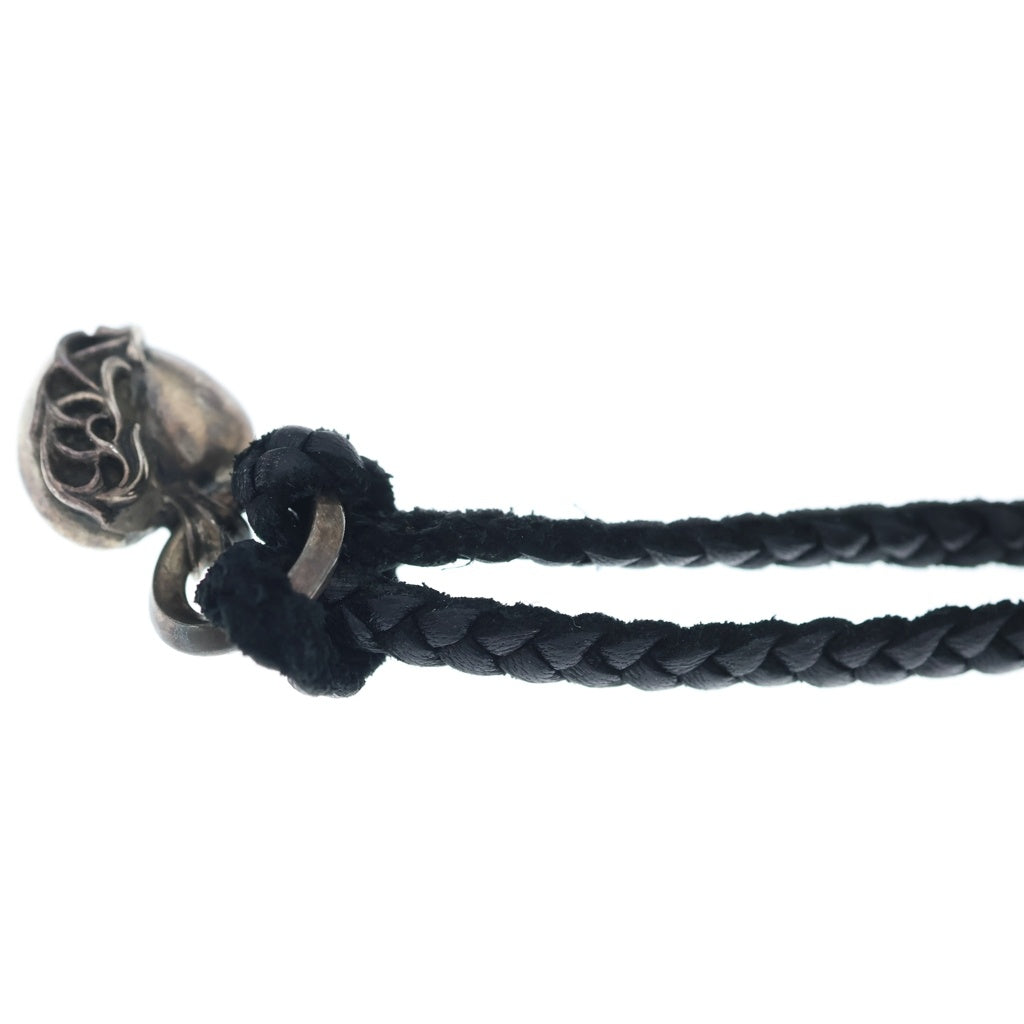 CHROME HEARTS(クロムハーツ) LB LACESTPPRV1 ハート ペンダント レースストッパー レザーブレイド ネックレス