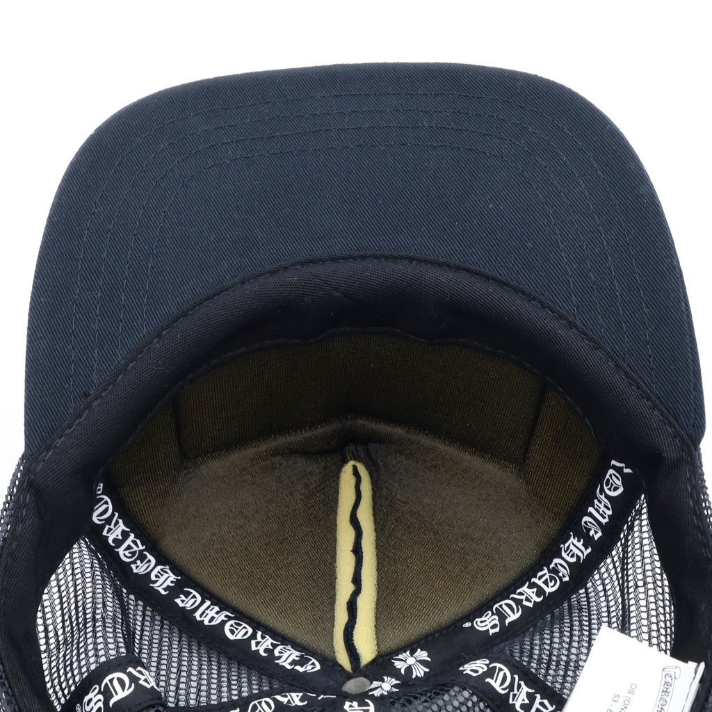 CHROME HEARTS(クロムハーツ) TRUCKER CAP CHパッチ メッシュ トラッカーキャップ 帽子 ブラック