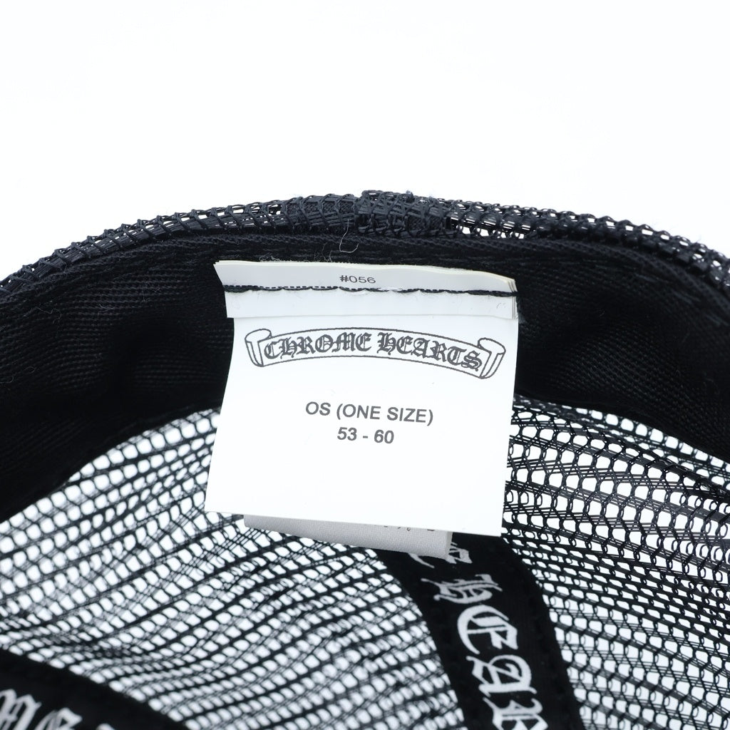 CHROME HEARTS(クロムハーツ) TRUCKER CAP CHパッチ メッシュ トラッカーキャップ 帽子 ブラック
