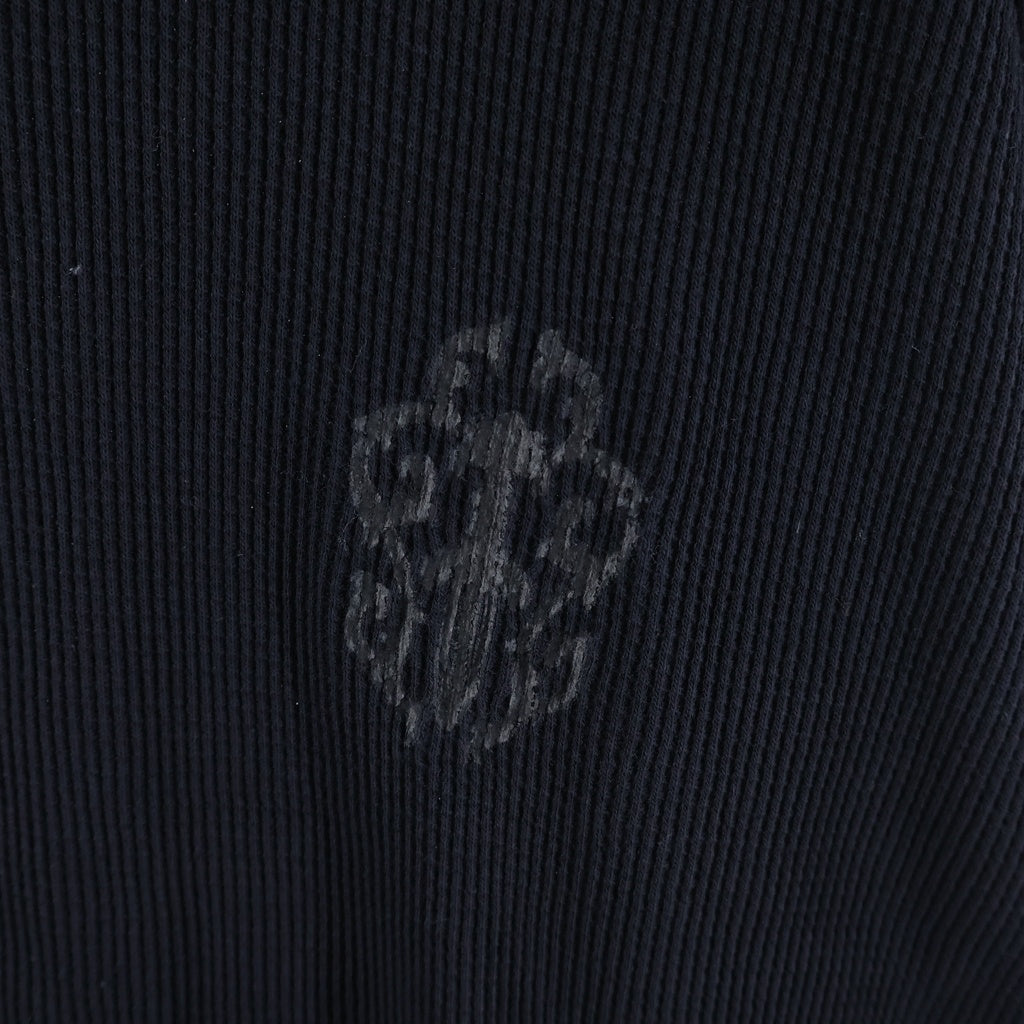 CHROME HEARTS(クロムハーツ) Vine Dagger Scroll Label Print ヴァインダガー スクロールラベルプリント 長袖Tシャツ カットソー ブラック