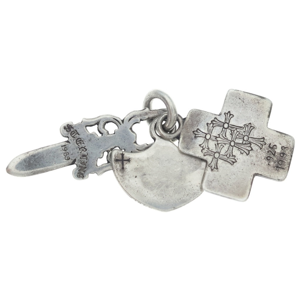 CHROME HEARTS(クロムハーツ) OLD 3TRINKETS オールド 3トリンケッツ ペンダント トップ シルバー
