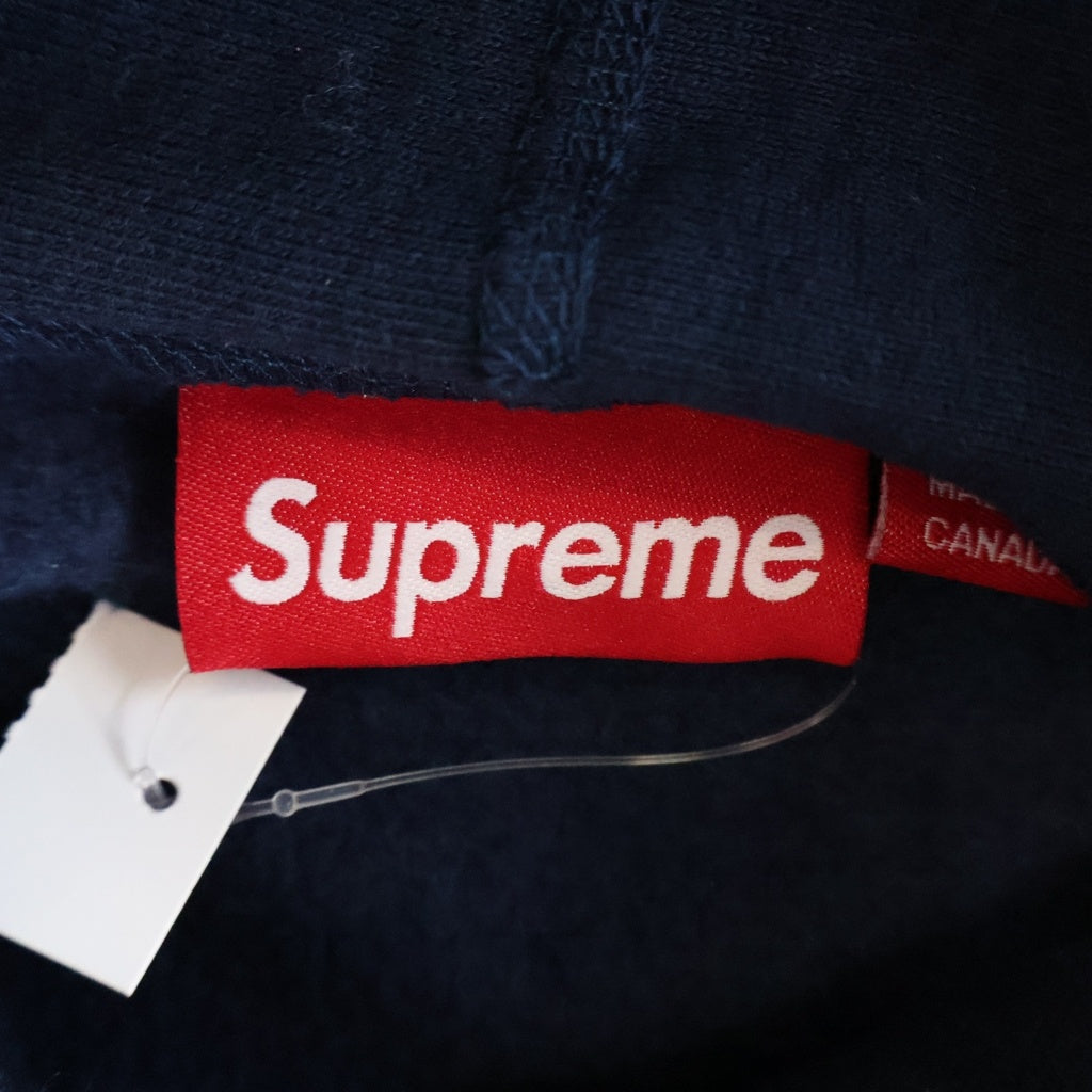 SUPREME(シュプリーム) 24AW Box Logo Hooded Sweatshirt ボックスロゴデザイン フーデッド スウェット パーカー ネイビー