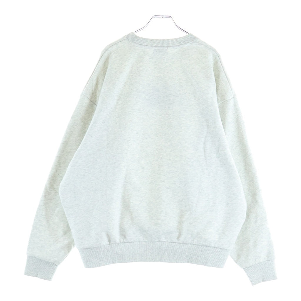 KITH(キス) LOYALTY BOX LOGO ELEVATION NELSON CREWNECK ロイヤリティー ボックスロゴデザイン エレベーション ネルソン クルーネック スウェット トレーナー グレー