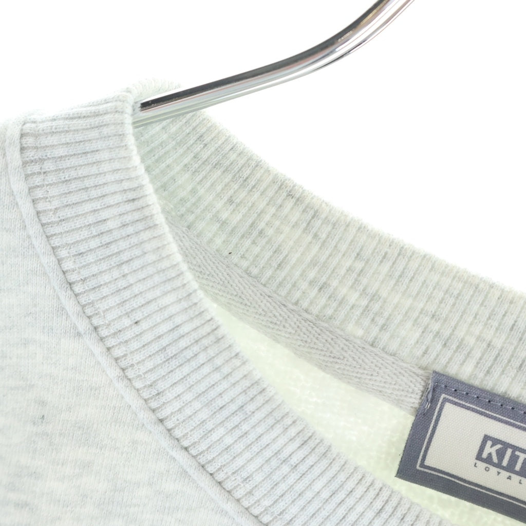 KITH(キス) LOYALTY BOX LOGO ELEVATION NELSON CREWNECK ロイヤリティー ボックスロゴデザイン エレベーション ネルソン クルーネック スウェット トレーナー グレー