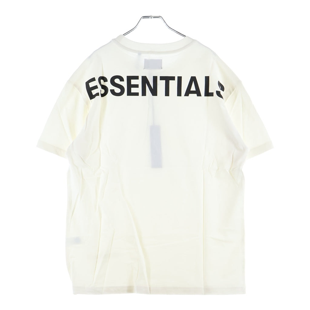 FEAR OF GOD ESSENTIALS(フィアオブゴッド エッセンシャルズ) バックロゴデザイン クルーネック カットソー 半袖Tシャツ ホワイト