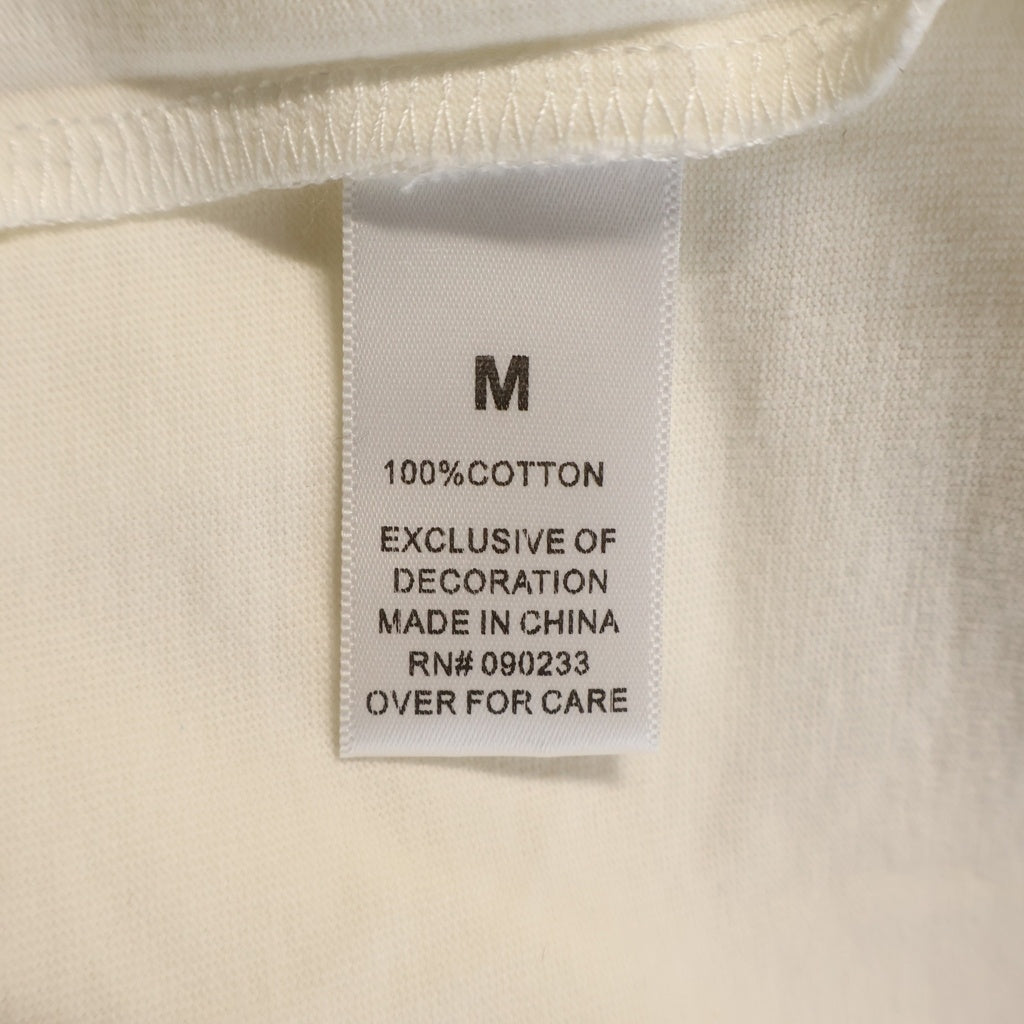 FEAR OF GOD ESSENTIALS(フィアオブゴッド エッセンシャルズ) バックロゴデザイン クルーネック カットソー 半袖Tシャツ ホワイト