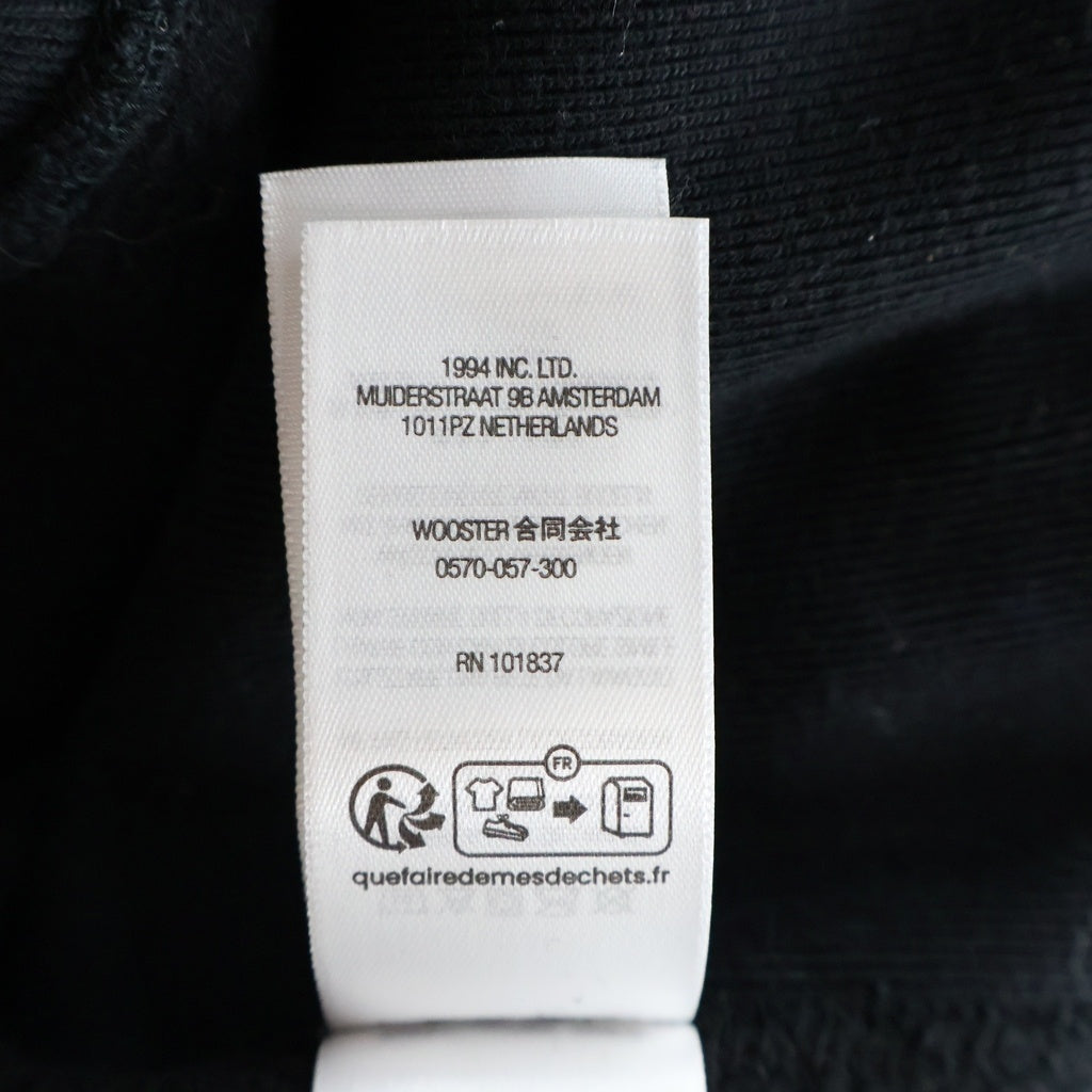 SUPREME(シュプリーム) 25SS Washed Box Logo Crewneck sweatshirt ウオッシュド ボックスロゴデザイン クルーネック スウェット トレーナー ブラック