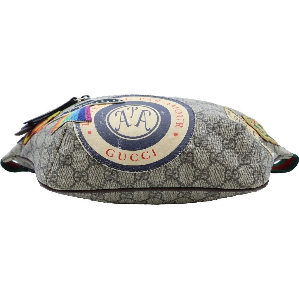 GUCCI(グッチ) GGスプリーム クーリエシェリーライン ボディバッグ ショルダーバッグ ベージュ 529711
