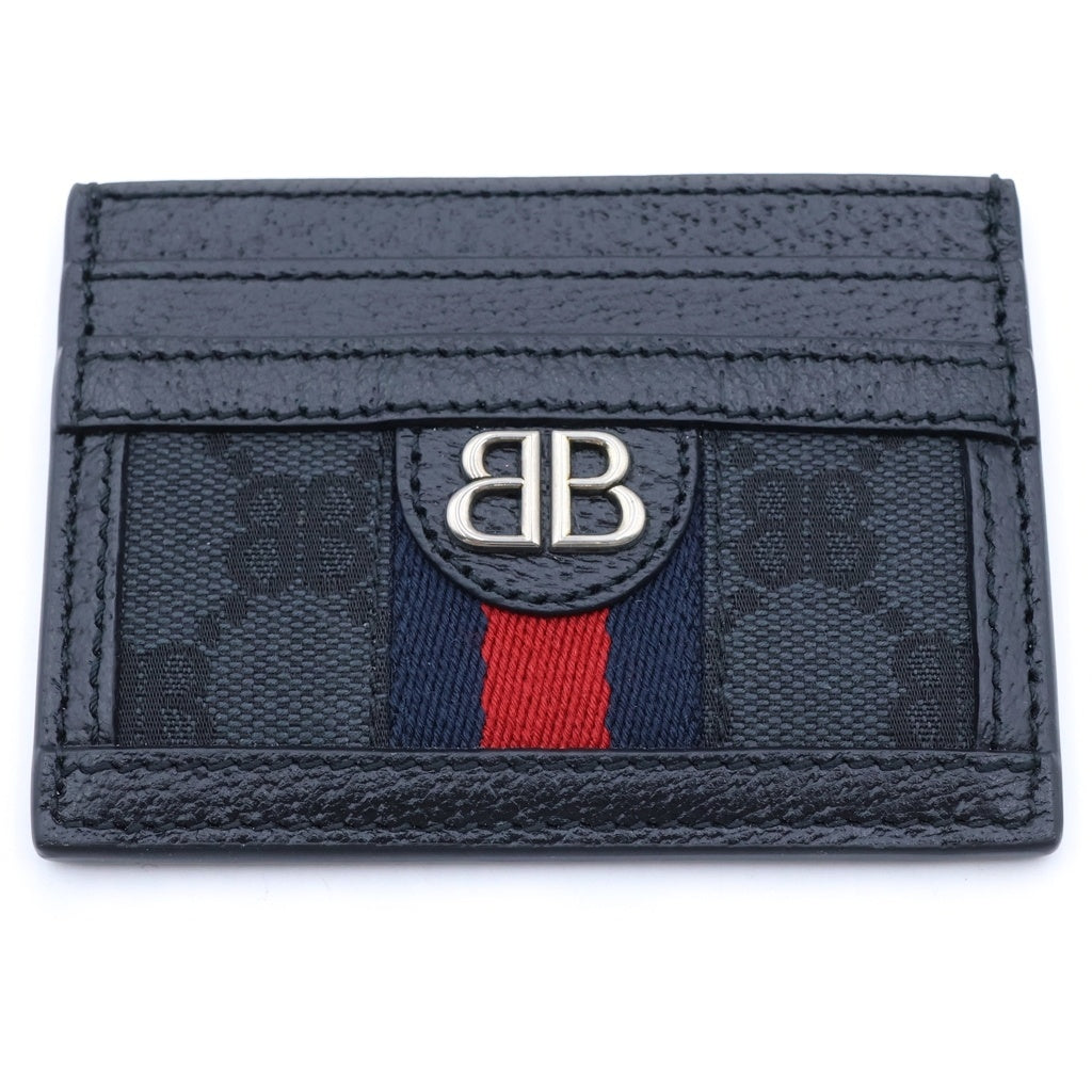 BALENCIAGA(バレンシアガ) ×GUCCI グッチ ザハッカープロジェクト カードケース ブラック レディース
