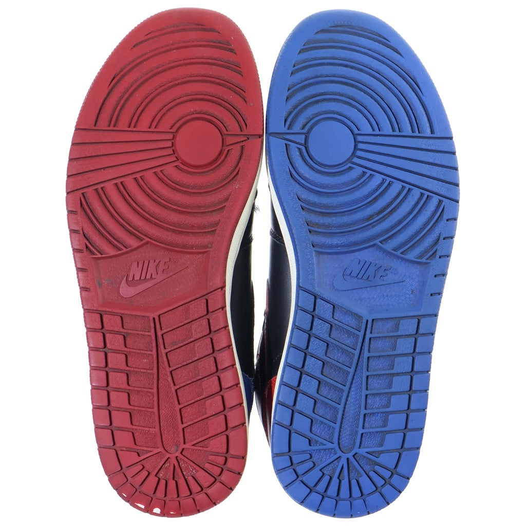 NIKE(ナイキ) AIR JORDAN 1 RETRO HIGH OG TOP 3 エアジョーダン1 トップ ハイカットスニーカー ブラック/レッド/ブルー US10.5/28.5cm 555088‐026