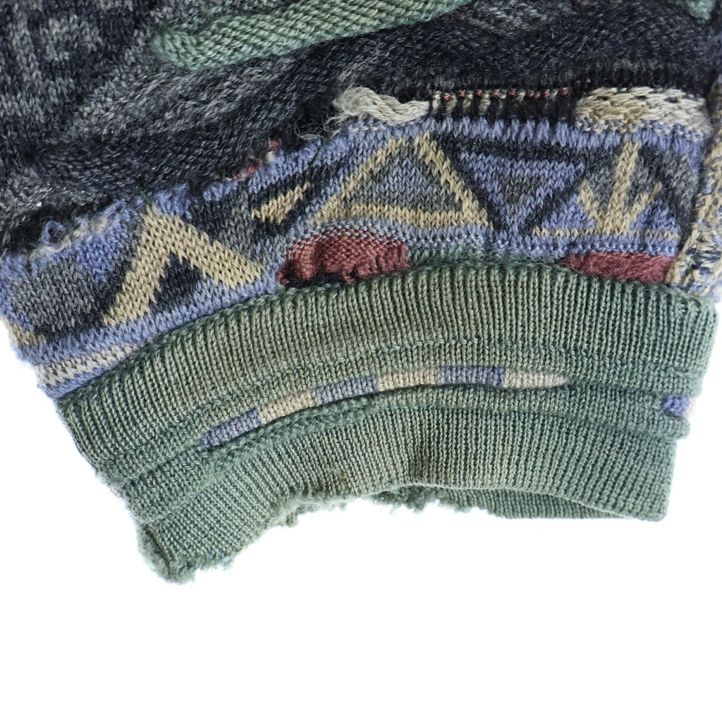 COOGI(クージー) 3Dニット カーディガン マルチ