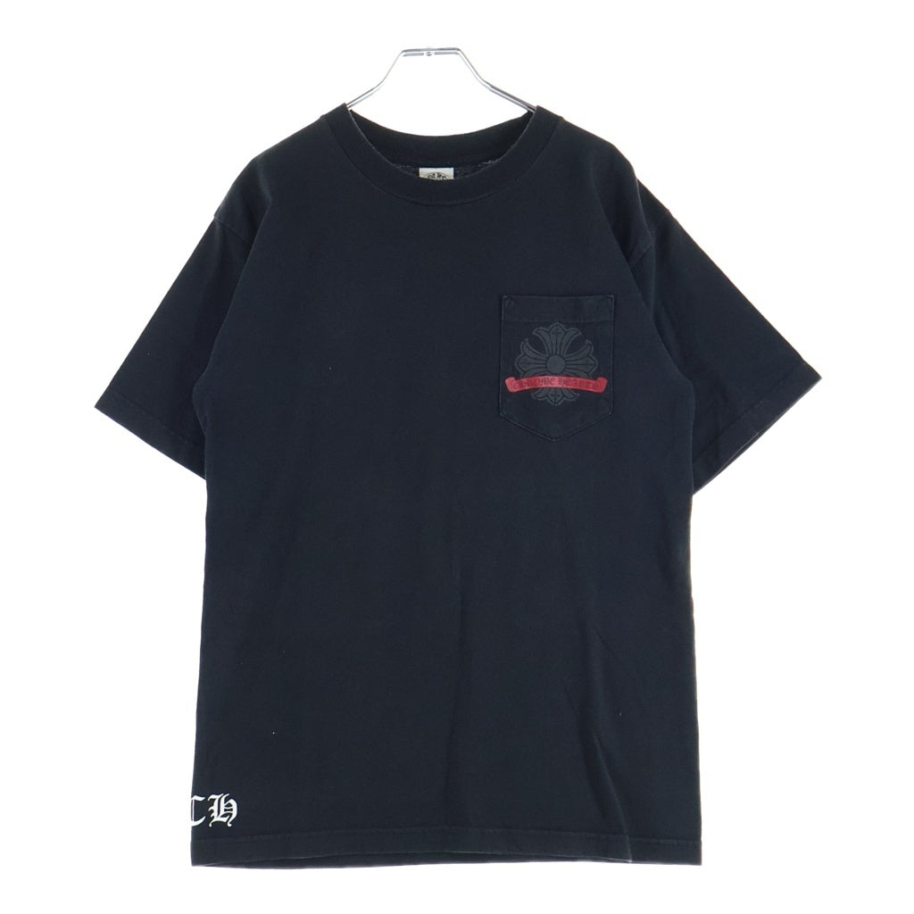 CHROME HEARTS(クロムハーツ) OLD CH PLS ホースシュー 半袖Tシャツ カットソー ブラック