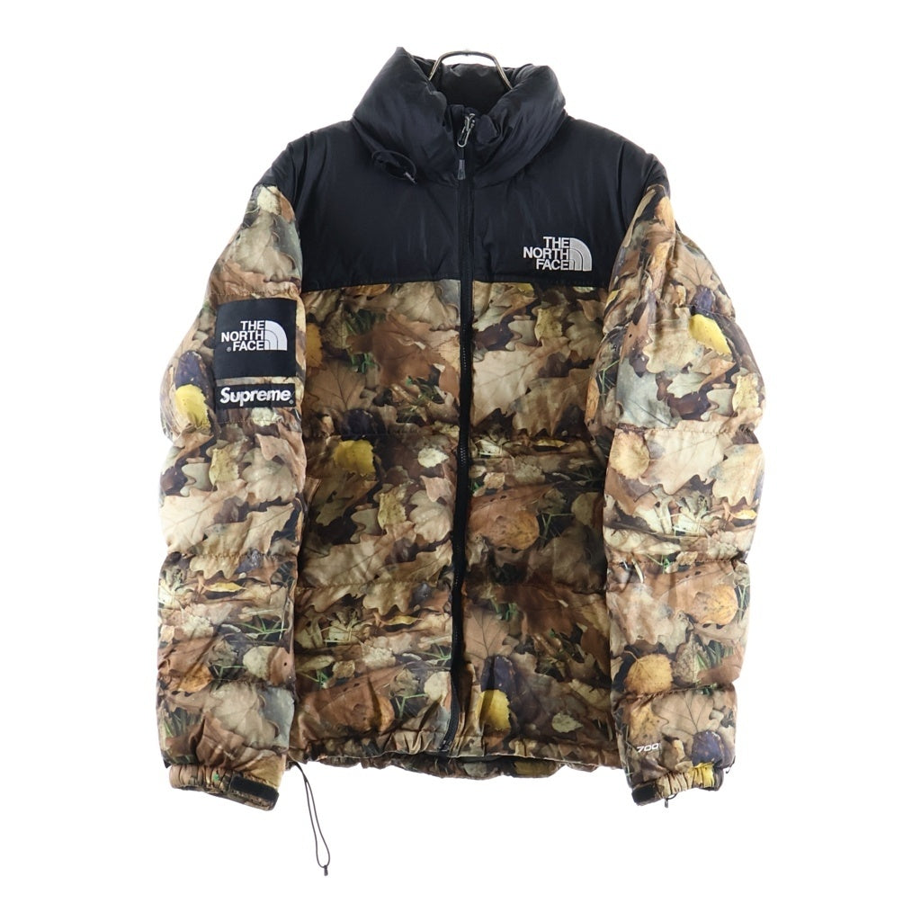 SUPREME(シュプリーム) 16AW×THE NORTH FACE NUPSTE DOWN JACKET LEAVES ノースフェイス ヌプシ ダウンジャケット リーブス ブラウン ND516021