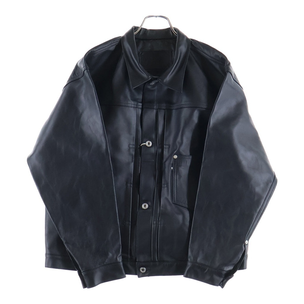 FINDERS KEEPERS(ファインダーズキーパーズ) 26SS TYPE ONE1942 T-BACK タイプワン ティーバック レザージャケット ブラック 2521109