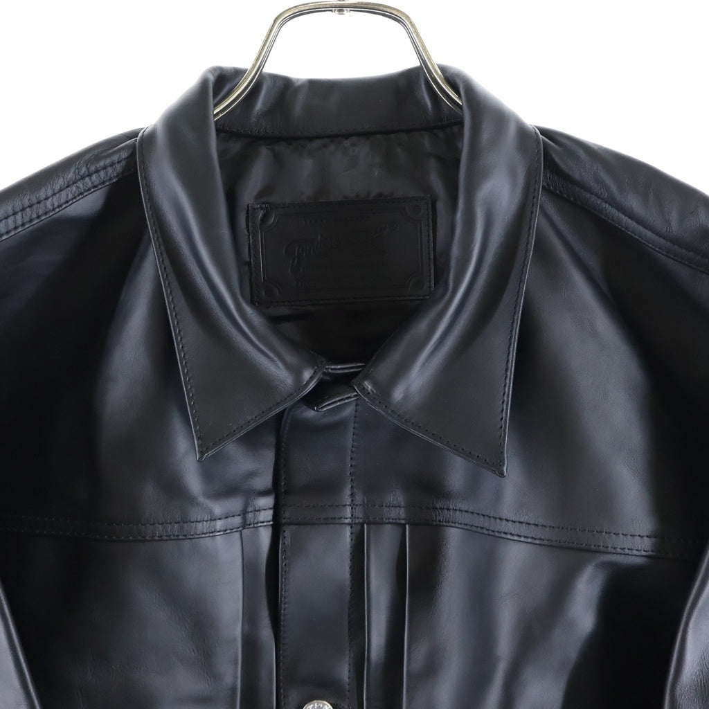 FINDERS KEEPERS(ファインダーズキーパーズ) 26SS TYPE ONE1942 T-BACK タイプワン ティーバック レザージャケット ブラック 2521109