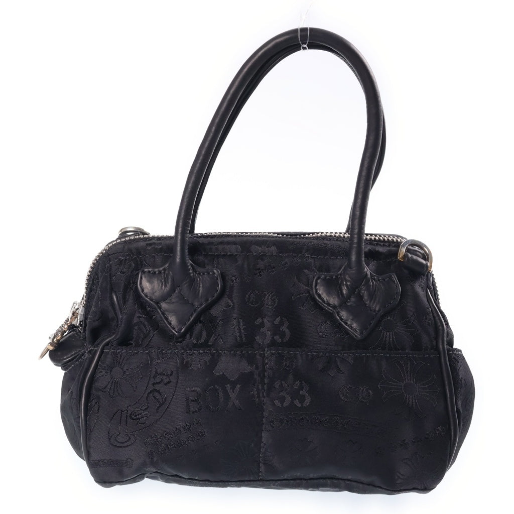 CHROME HEARTS(クロムハーツ) Mochita Stencil Nylon Hand Bag モチタ ステンシルナイロンハンドバッグ ブラック レディース