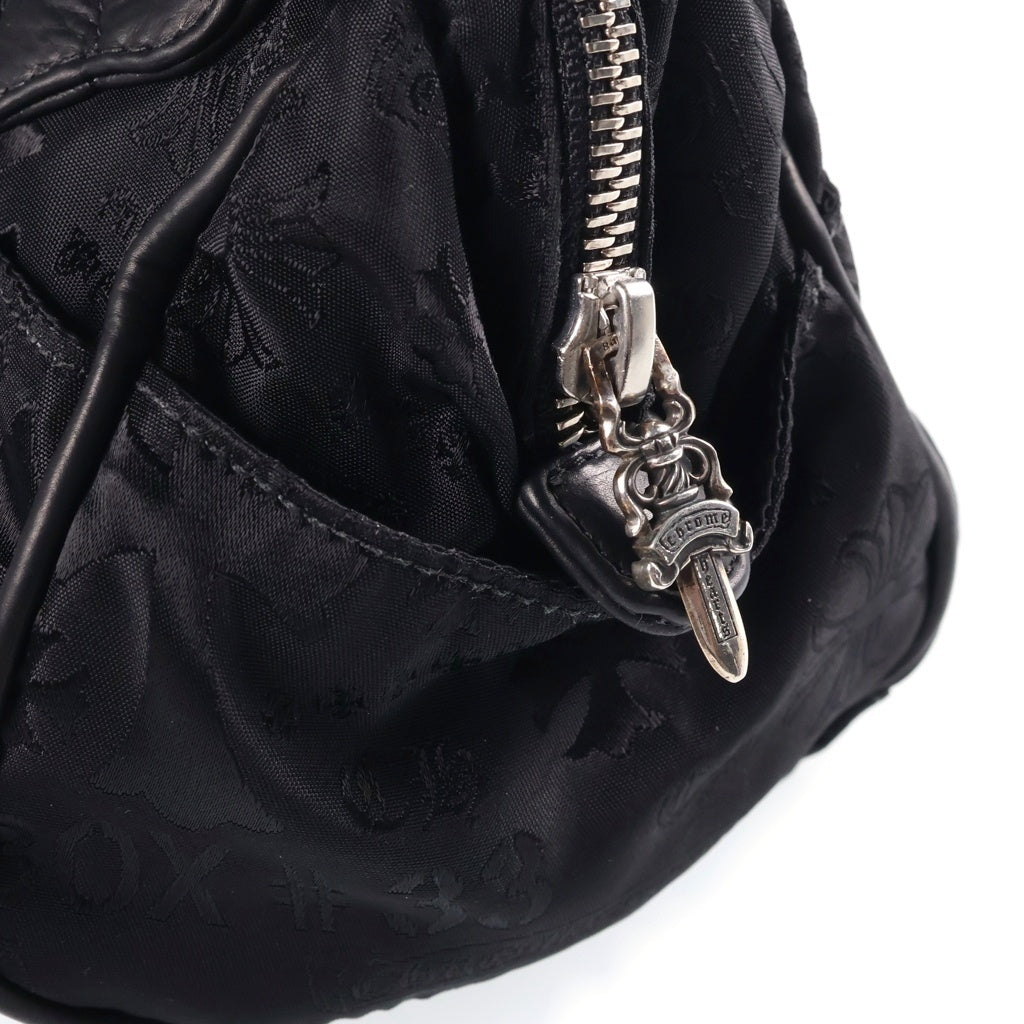 CHROME HEARTS(クロムハーツ) Mochita Stencil Nylon Hand Bag モチタ ステンシルナイロンハンドバッグ ブラック レディース
