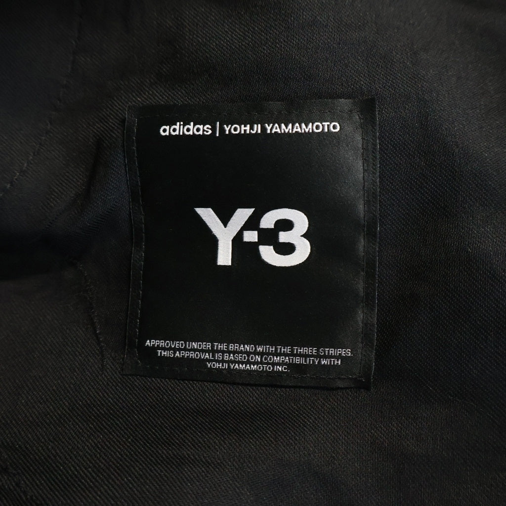 Y-3(ワイスリー) PINSTRIPE SPORT UNIFORM SHORTS ピンストライプ スポーツ ユニフォーム ショートパンツ ブラック KR1690