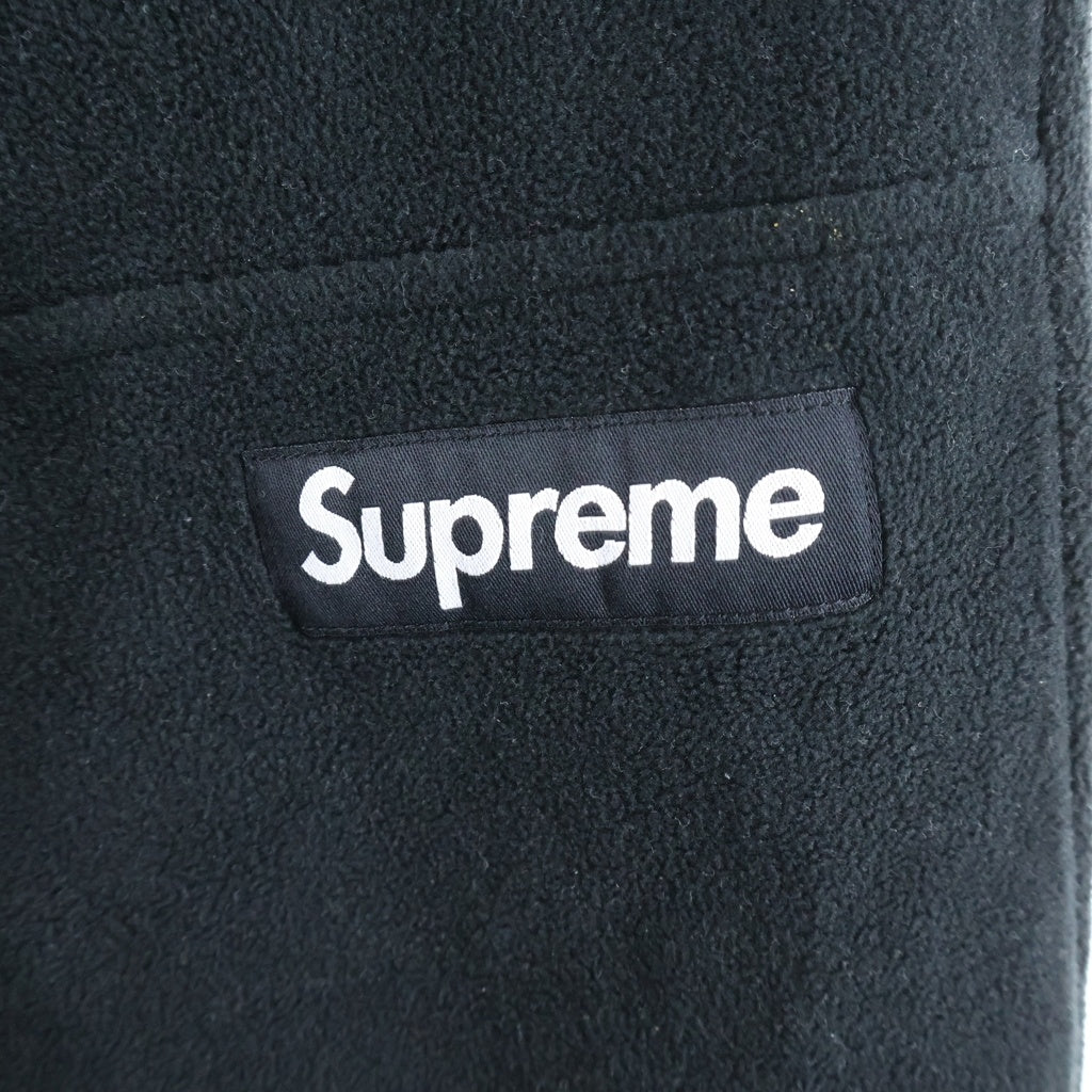 SUPREME(シュプリーム) 22AW Polartec Pant ポーラテク ロゴデザイン パンツ ブラック