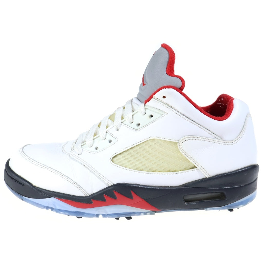 NIKE(ナイキ) AIR JORDAN 5 LOW GOLF エアー ジョーダン ファイブ ゴルフ ローカットスニーカー ホワイト US11/29cm CU4523-100