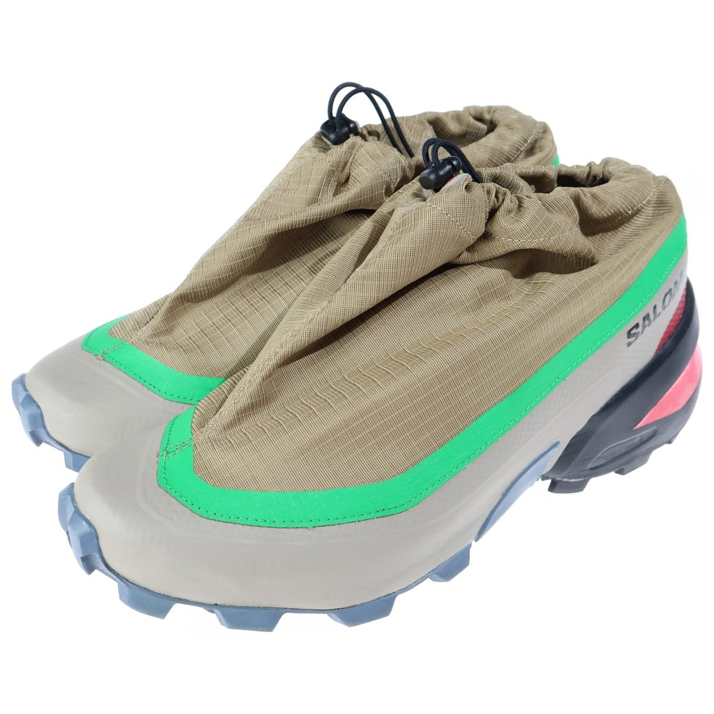 MM6 Maison Margiela(エムエムシックスメゾンマルジェラ) ×SALOMON サロモン CROSS LOW クロス ロー ローカットスニーカー グリーン/ベージュ UK9.5/28cm 471698
