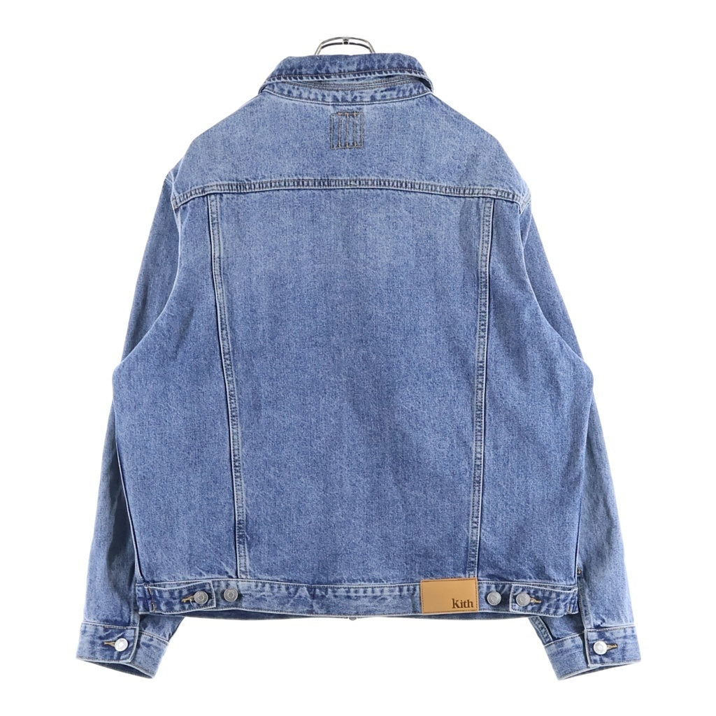 KITH(キス) LAIGHT 2.0 DENIM JACKET ライト ジップアップ デニムジャケット インディゴ KHM010089