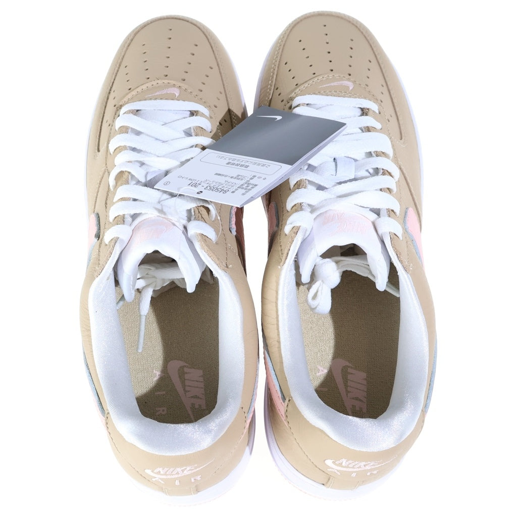 NIKE(ナイキ) AIR FORCE 1 LOW RETRO LINEN エアフォース1 レトロ リネン ローカットスニーカー ブラウン/ピンク US10/28cm 845053-201
