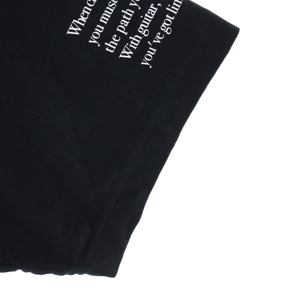 NUMBER (N)INE(ナンバーナイン) NEW ORDER ニューオーダー フォトグラフィックデザイン クルーネック カットソー 半袖Tシャツ ブラック