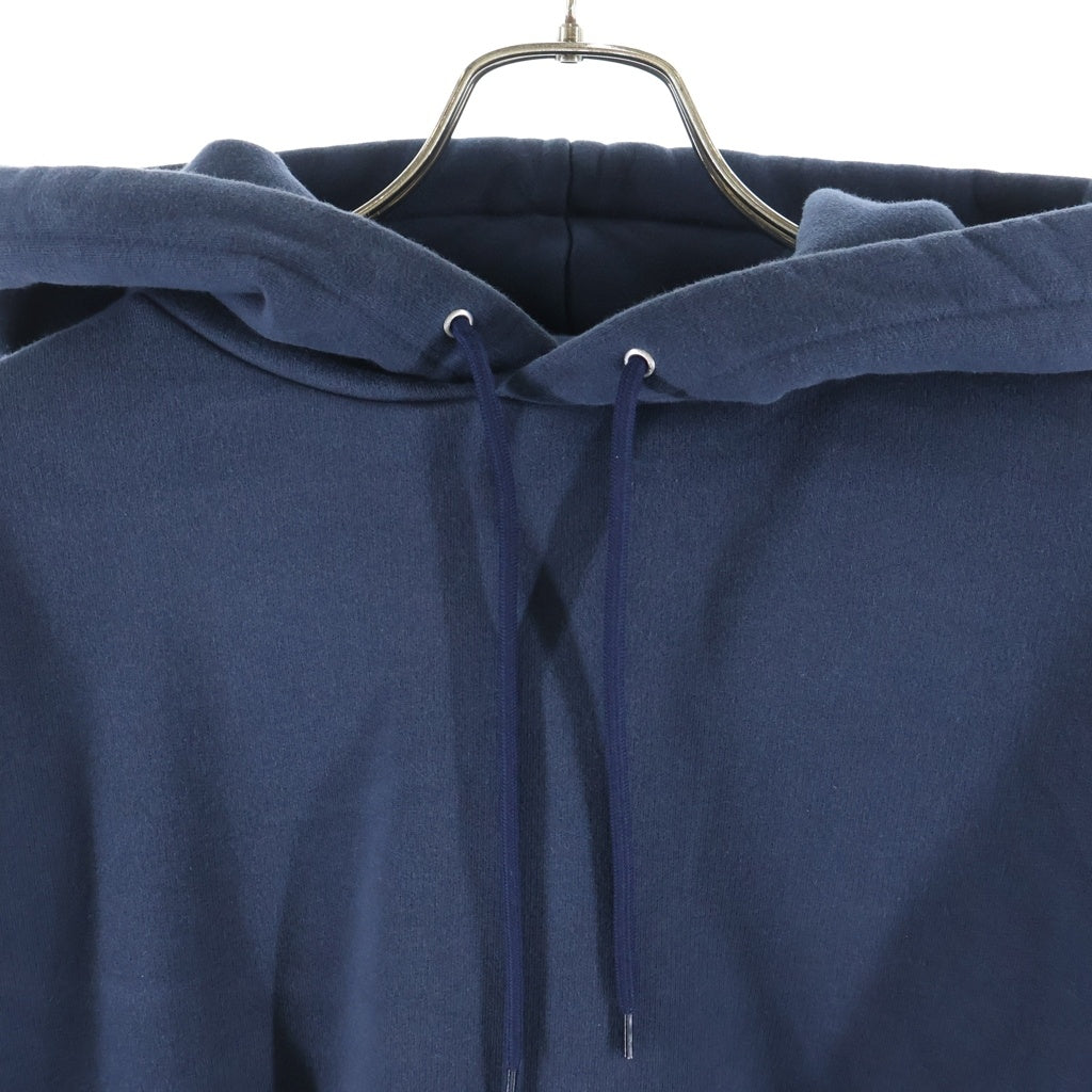 CELINE(セリーヌ) CROPPED HOODIE クロップド丈 トリンオフ柄 フーデッド スウェット パーカー ネイビー RY0OL1233.07OW