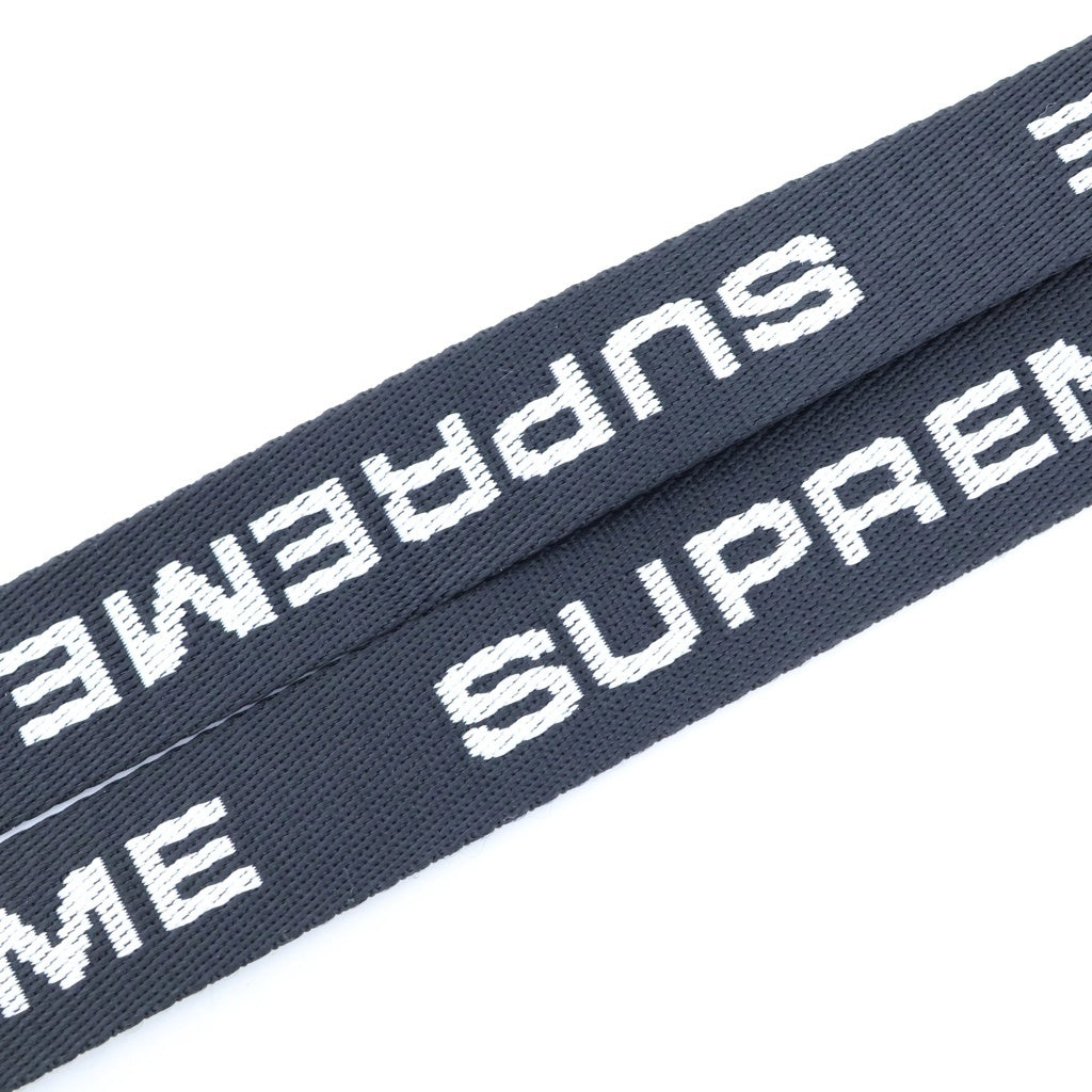 SUPREME(シュプリーム) 22AW Shoulder Bag ロゴデザイン ショルダーバッグ ブラック