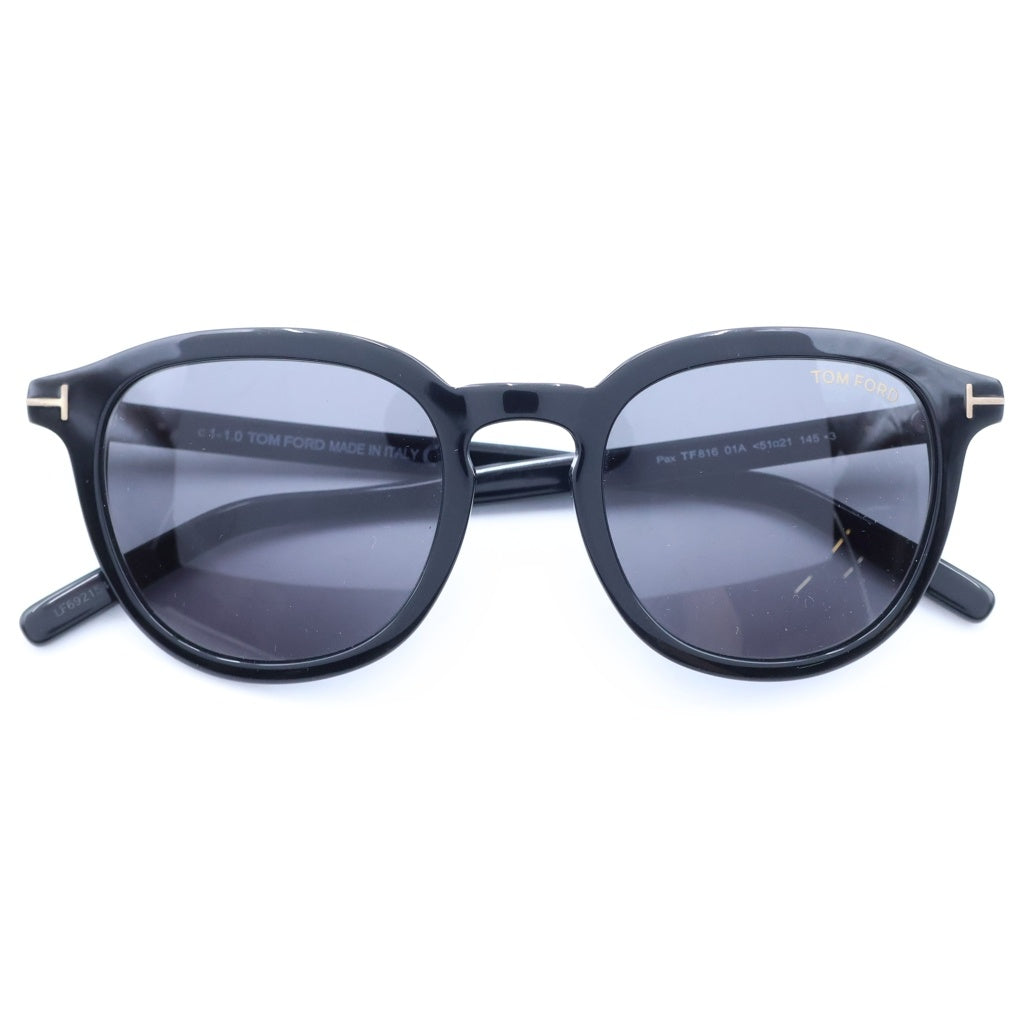 TOM FORD(トムフォード) ボストンウェリントンサングラス 眼鏡 ブラック TF816 01A