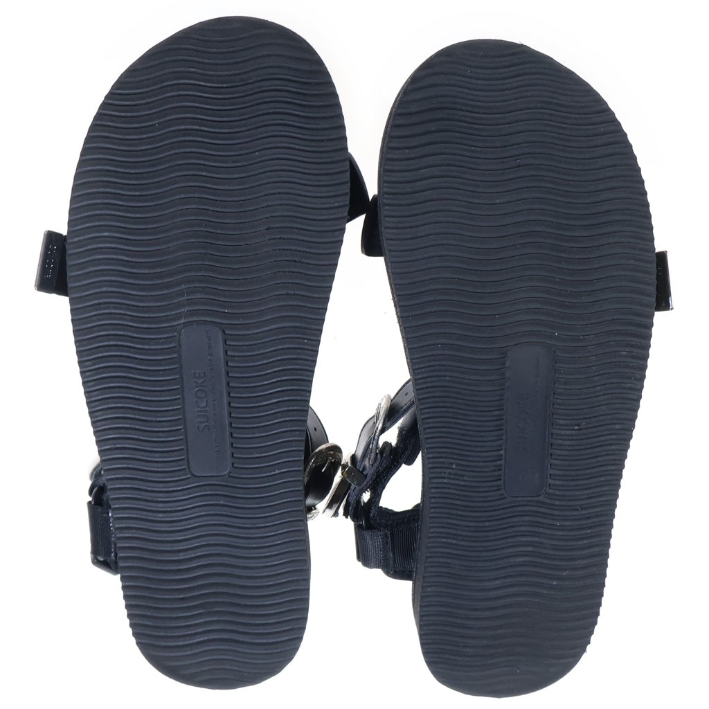 TOGA(トーガ) ×SUICOKE スイコスイ スポーツサンダル ブラック/シルバー OG-022-2TOG2